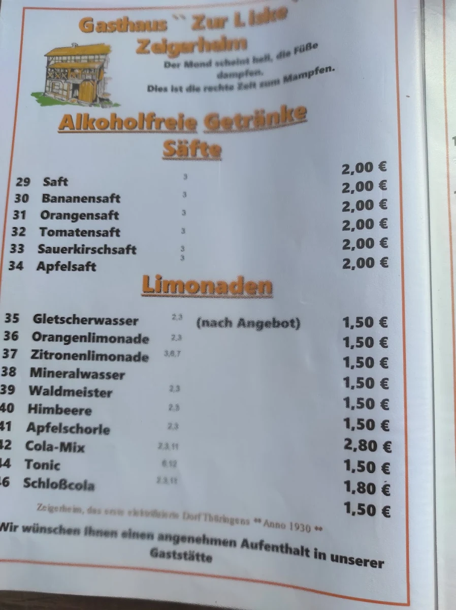 Speisekarte photo 4