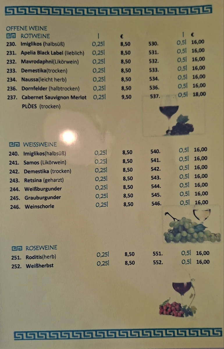 Speisekarte photo 2