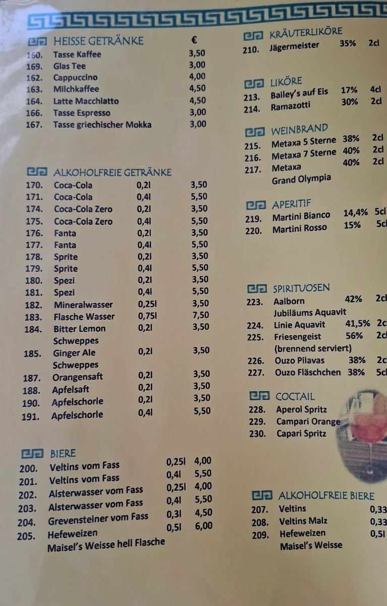 Speisekarte photo 3