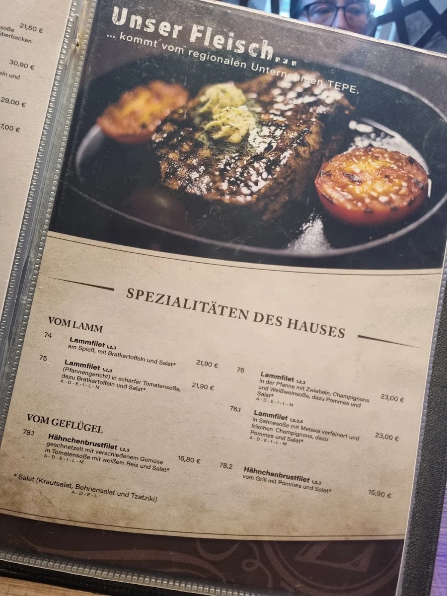 Speisekarte photo 1