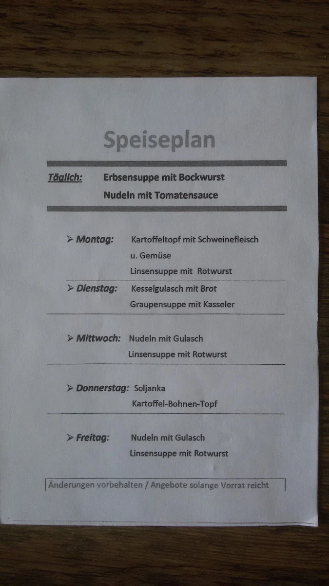 Speisekarte photo 3