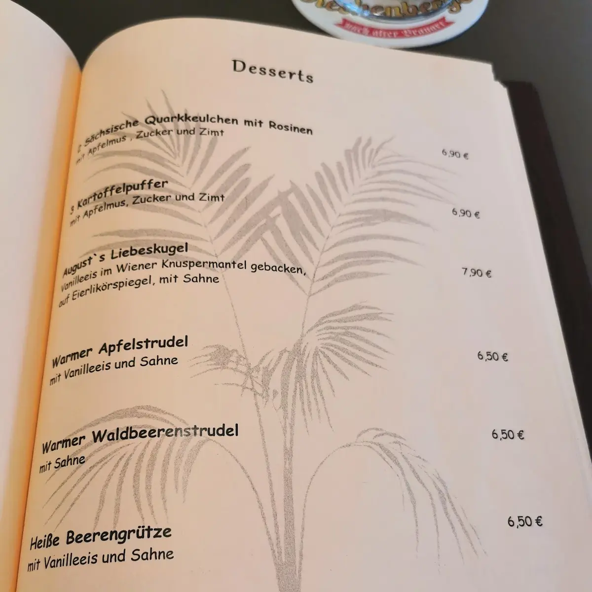 Speisekarte photo 3