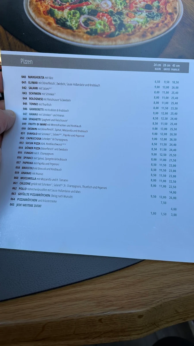 Speisekarte photo 5