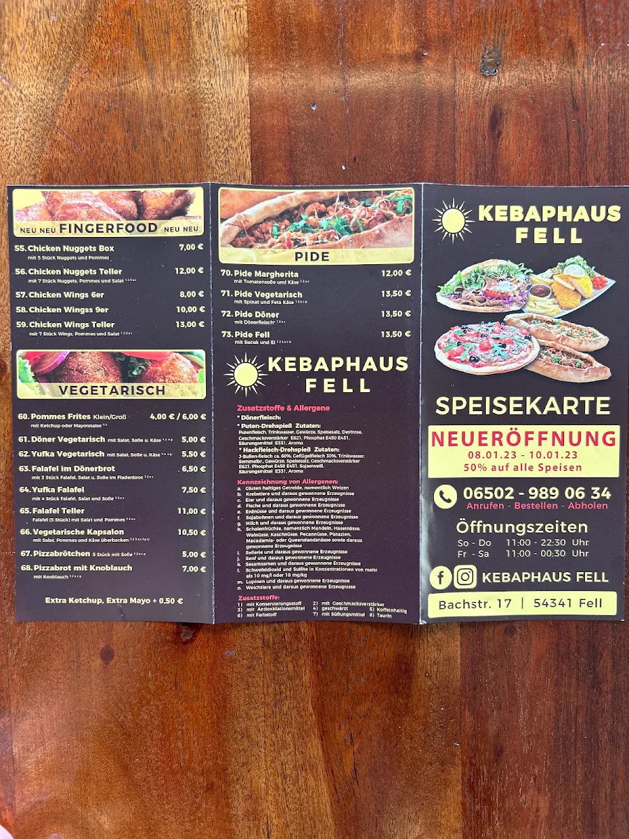 Speisekarte photo 3