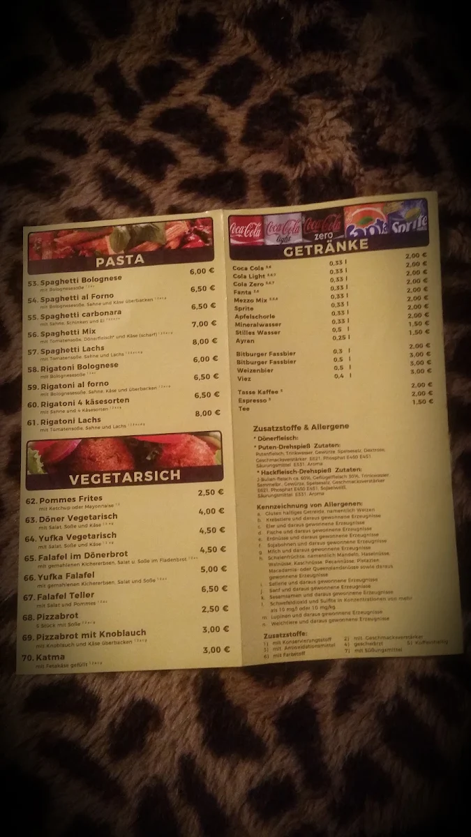 Speisekarte photo 6
