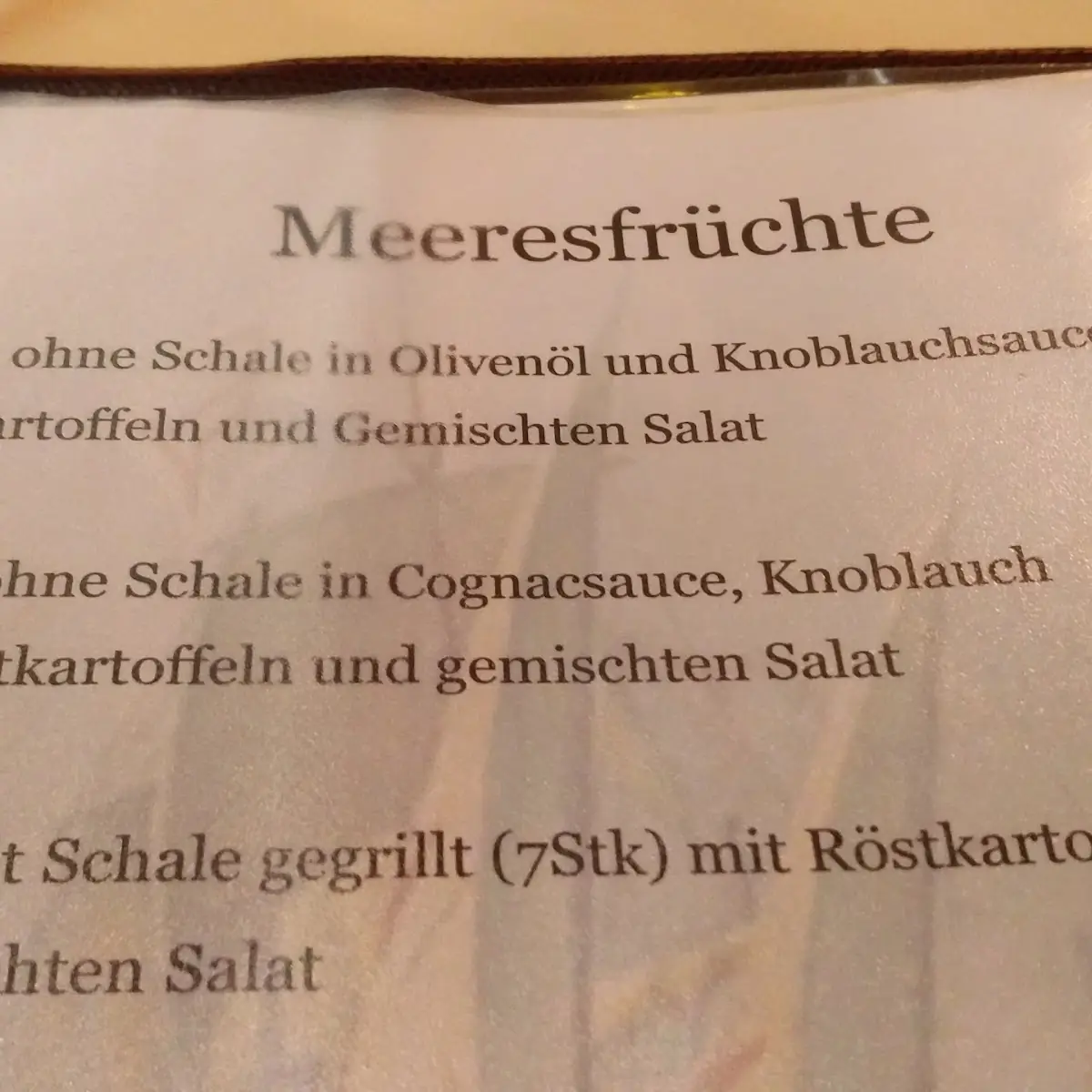 Speisekarte photo 8