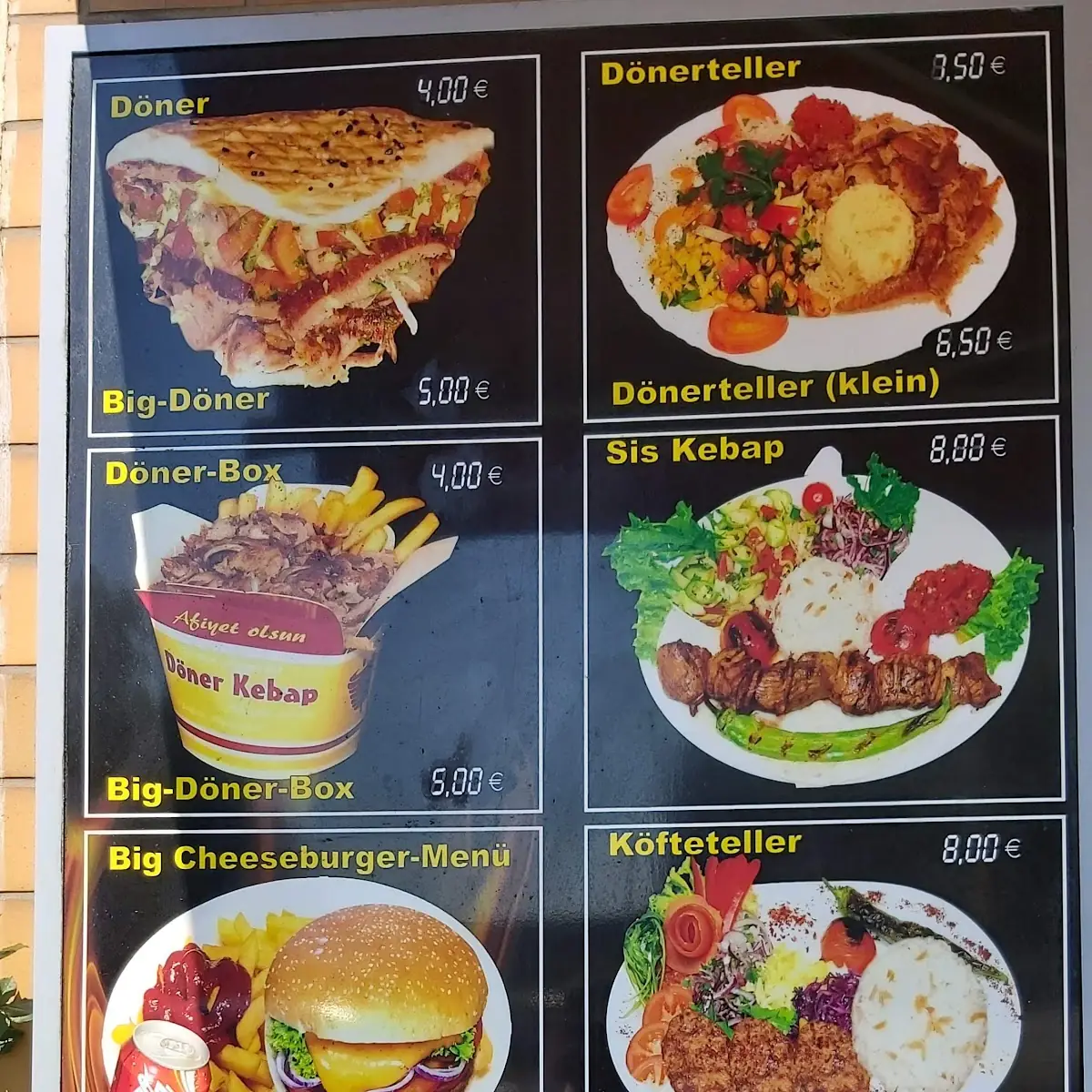 Speisekarte photo 2