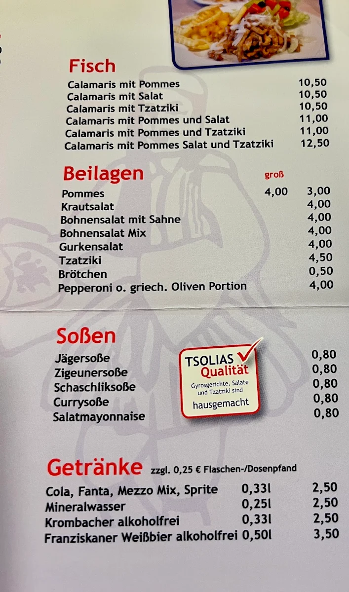 Speisekarte photo 1