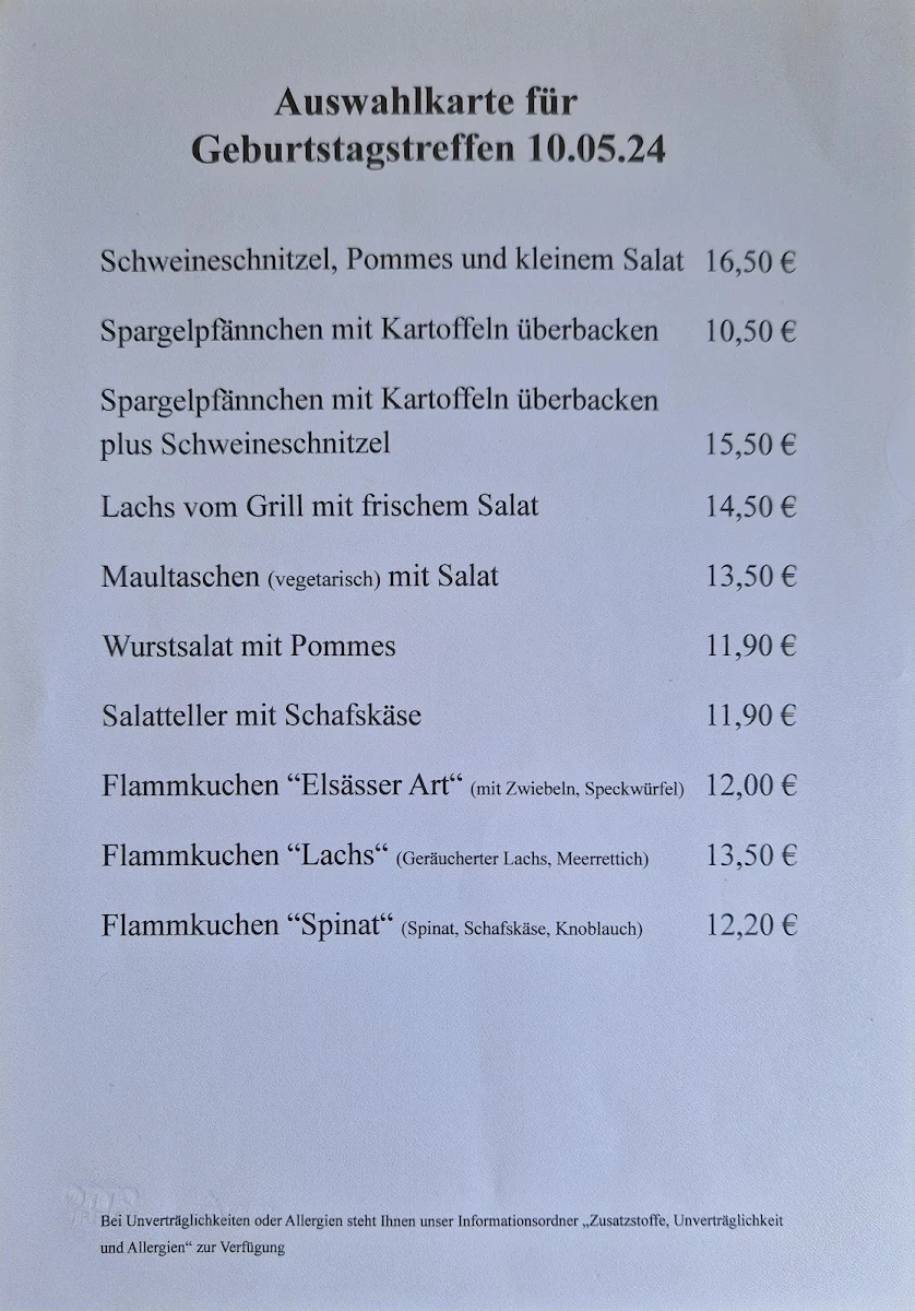 Speisekarte photo 1