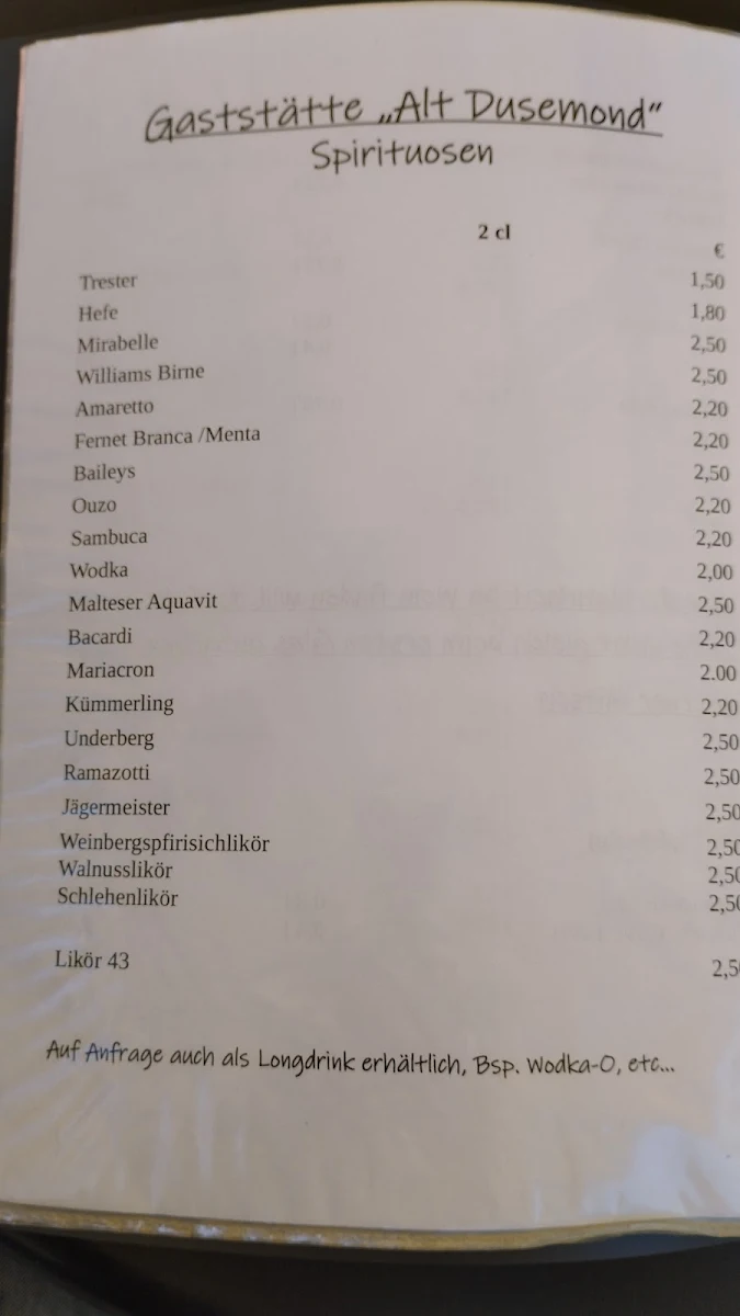 Speisekarte photo 2