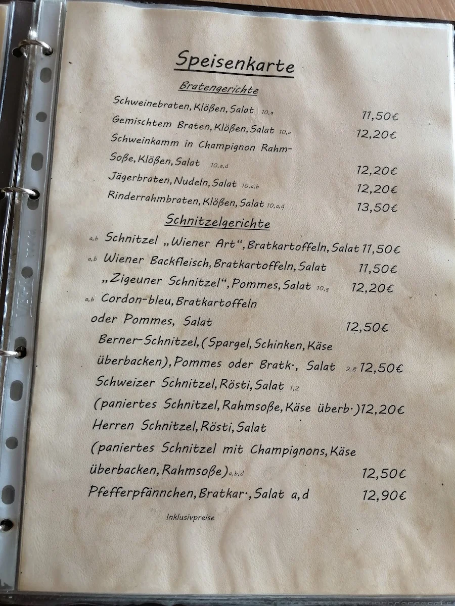 Speisekarte photo 1