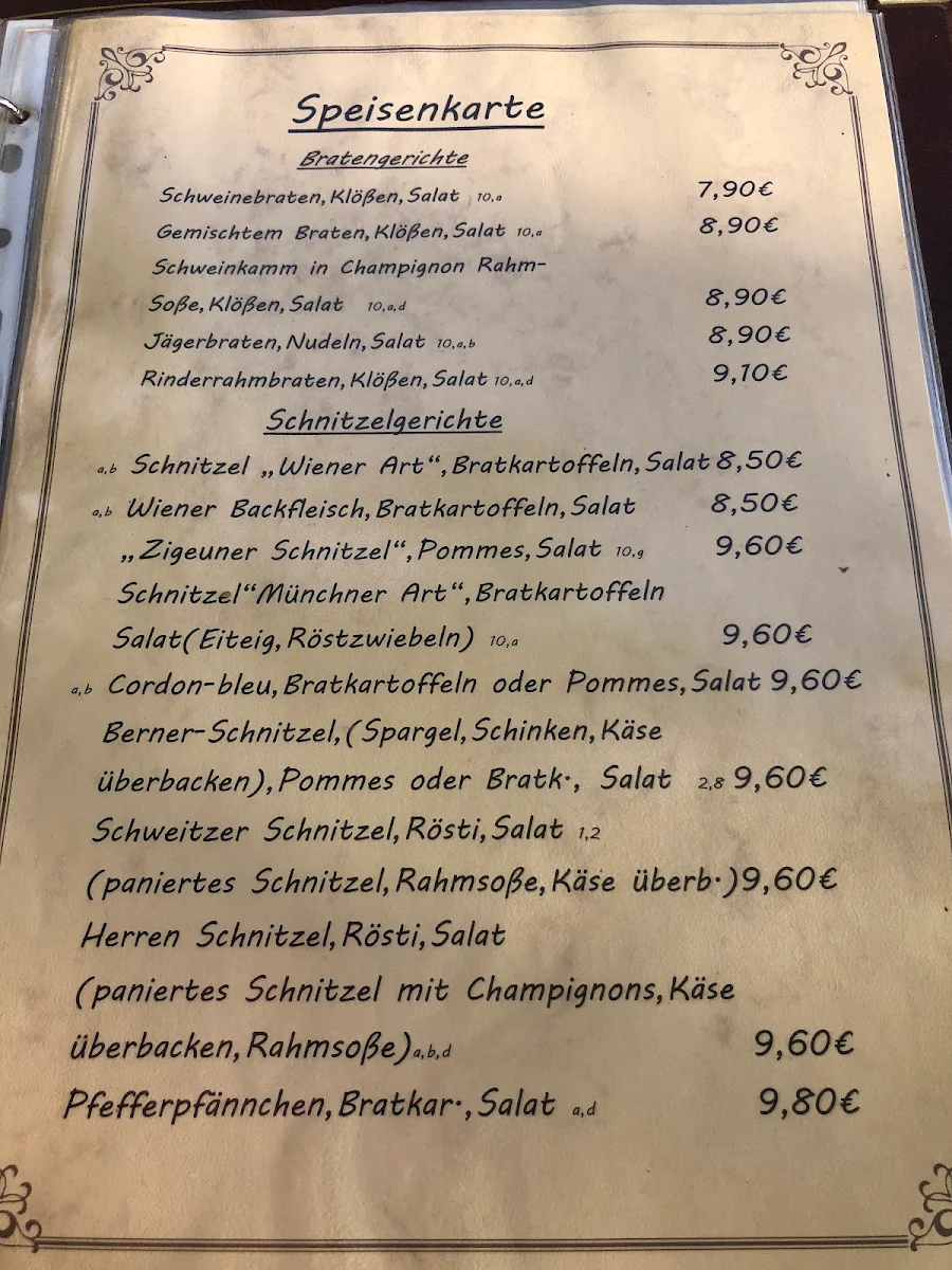 Speisekarte photo 5