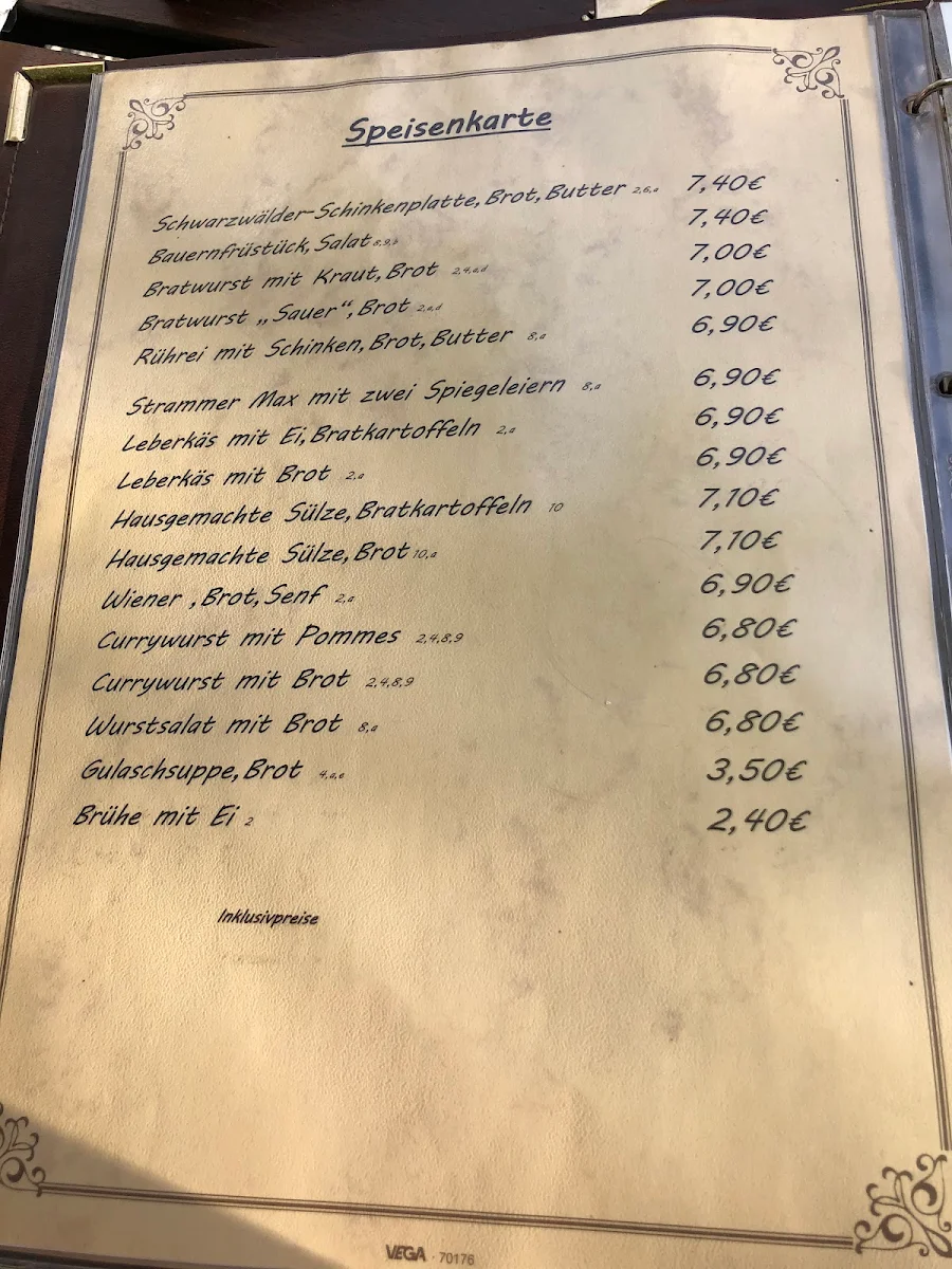 Speisekarte photo 8