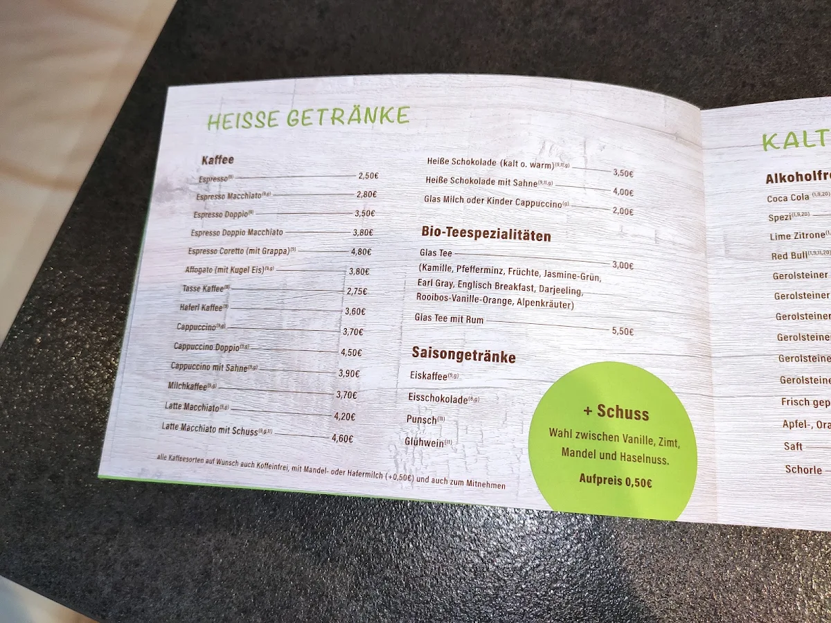 Speisekarte photo 1