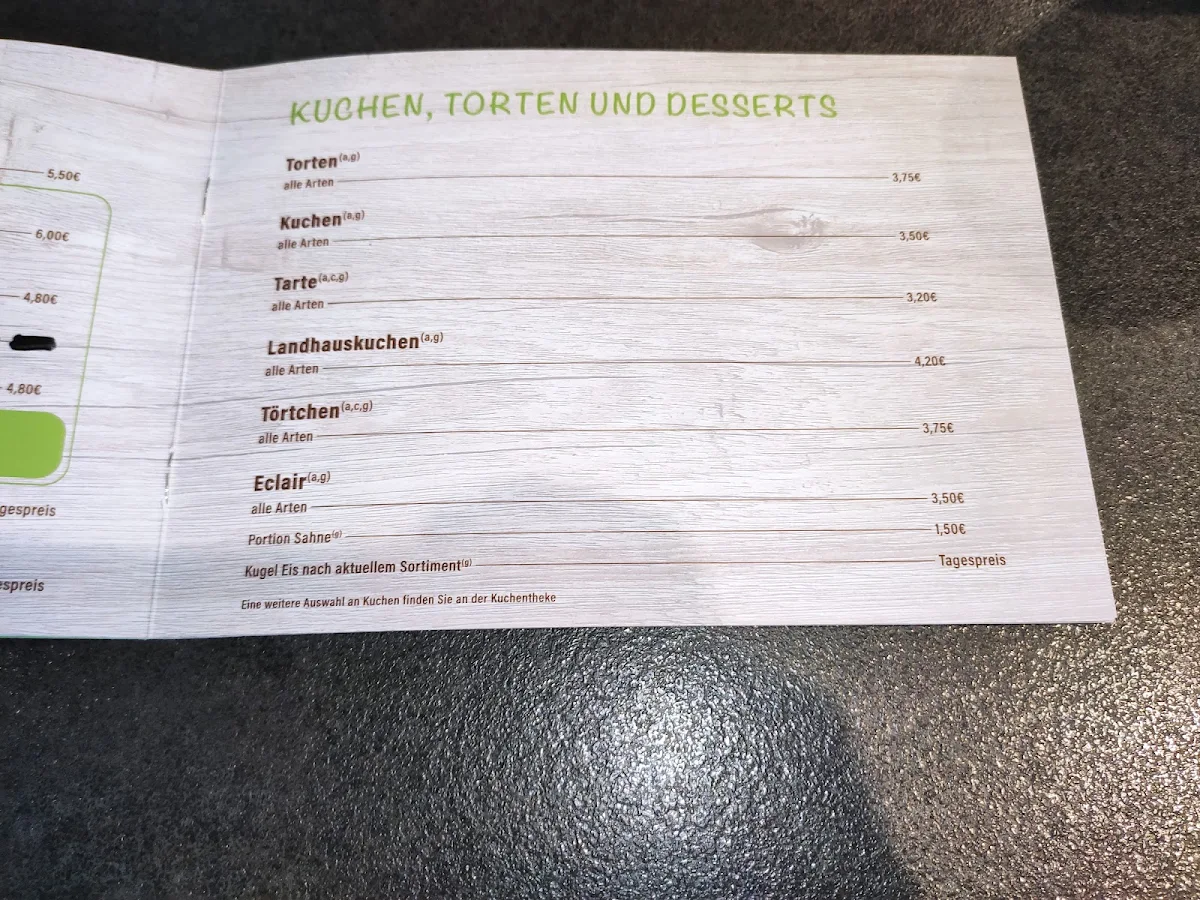 Speisekarte photo 4
