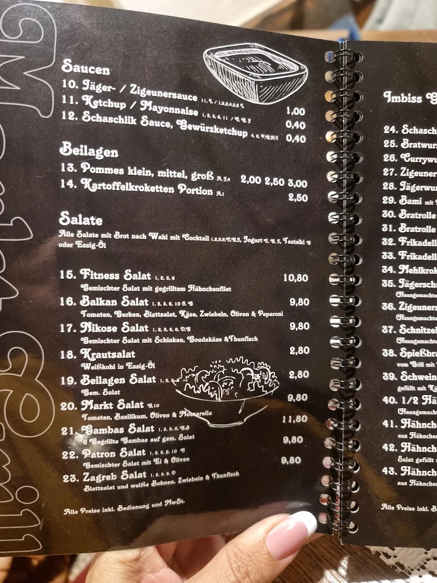 Speisekarte photo 4
