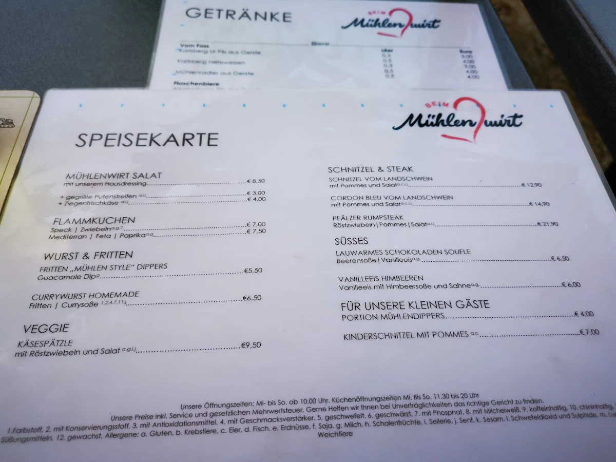 Speisekarte photo 3
