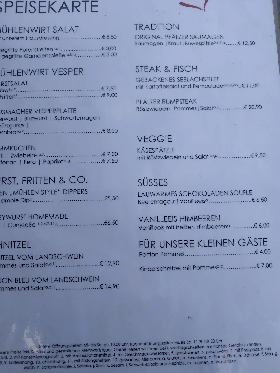 Speisekarte photo 6
