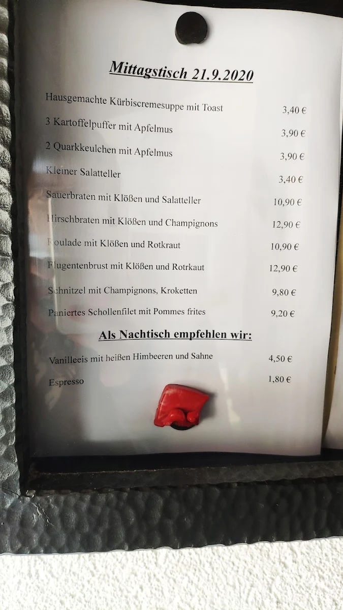 Speisekarte photo 5