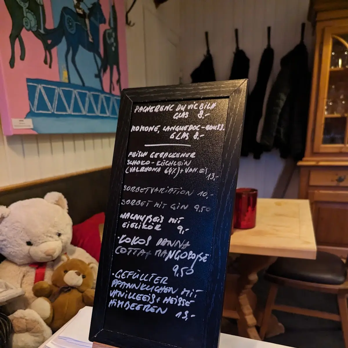 Speisekarte, Zum Goldenen Lamm - Britsch Gaststätten GmbH