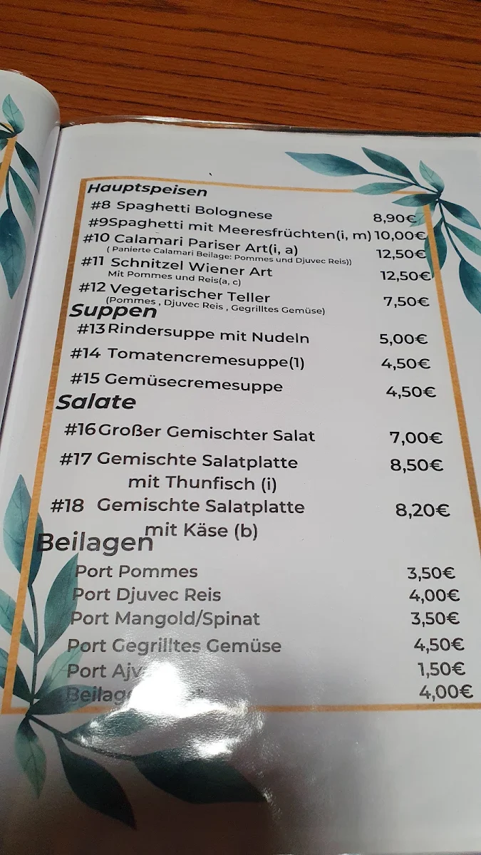 Speisekarte photo 10
