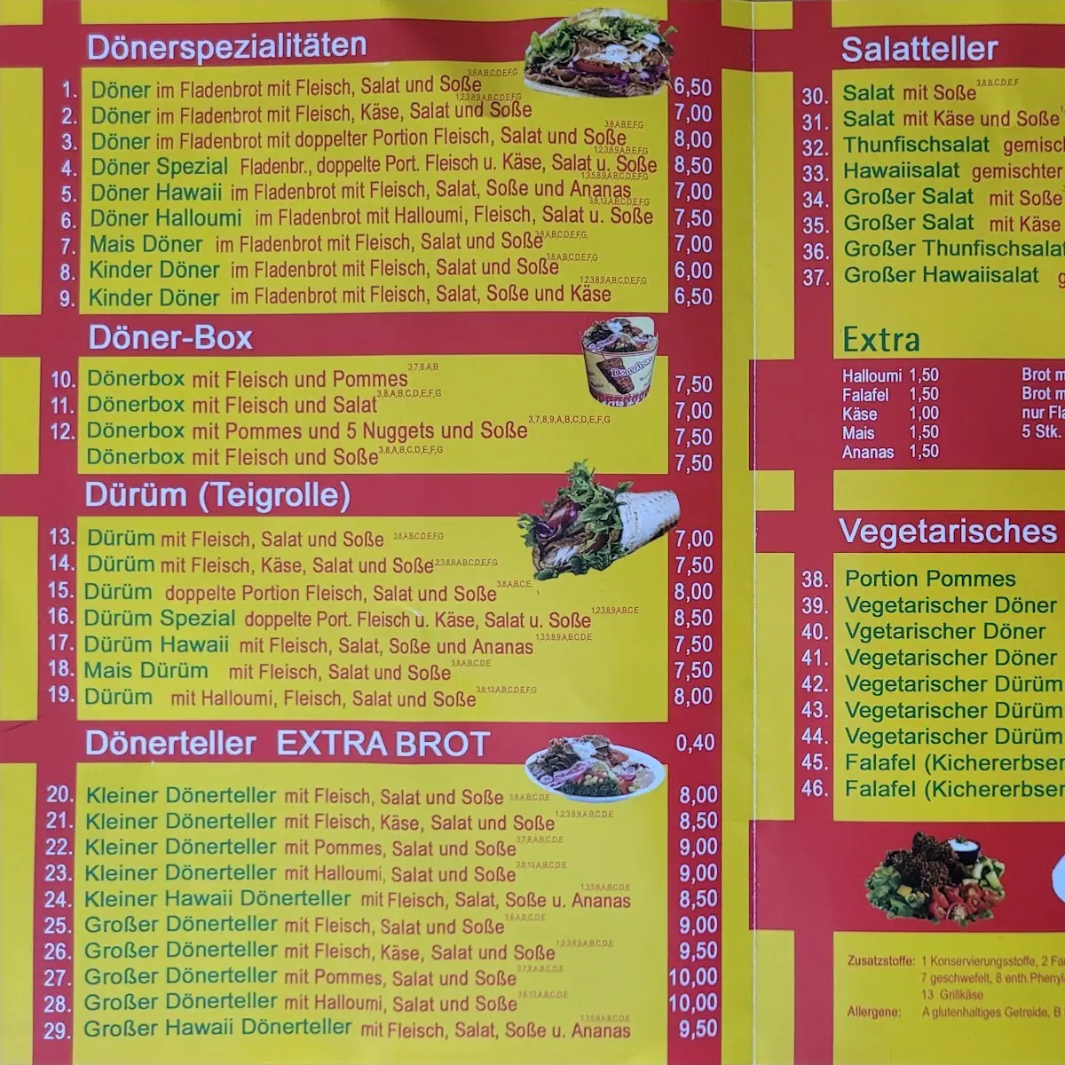 Speisekarte photo 1