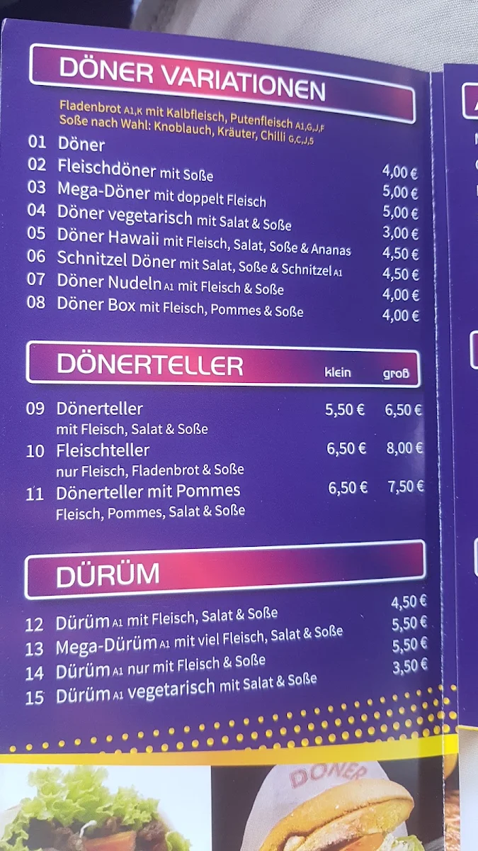 Speisekarte photo 1
