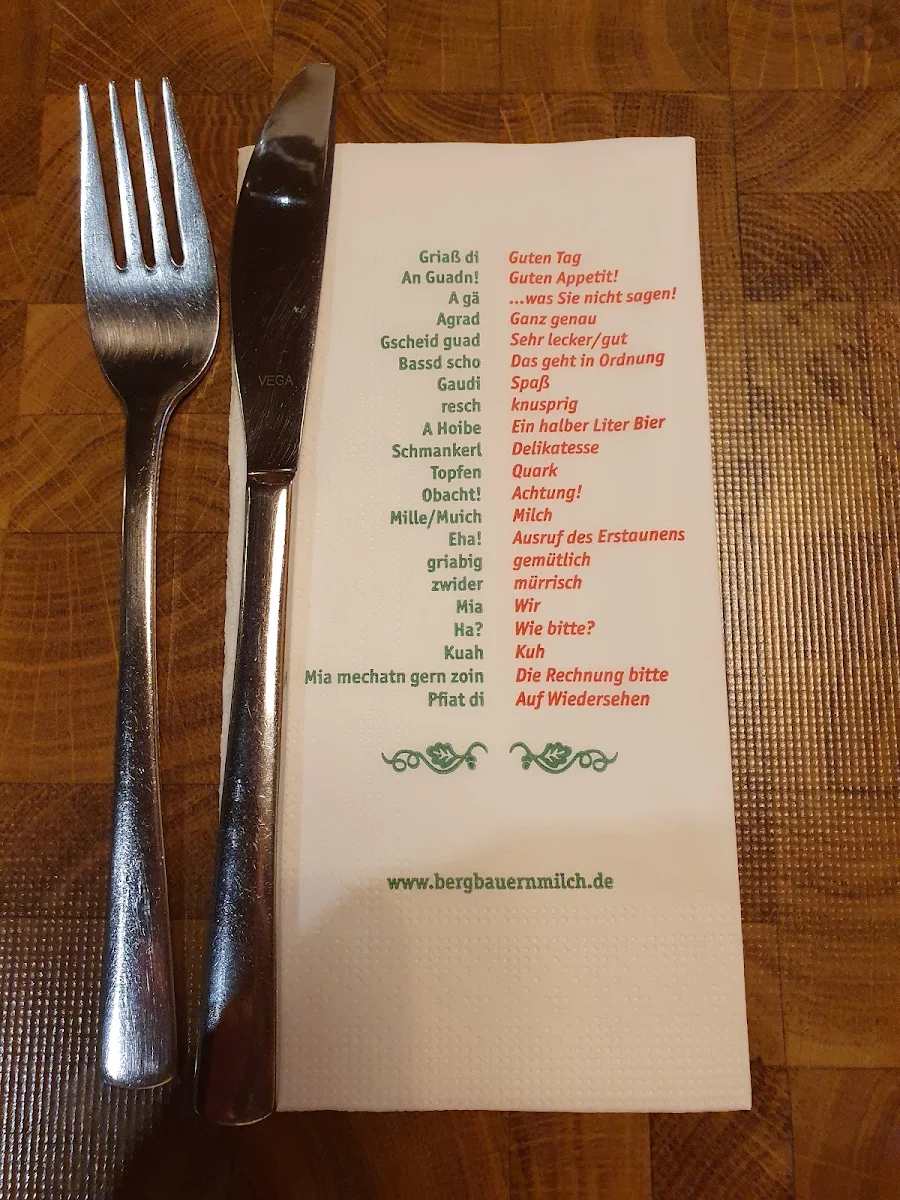 Speisekarte, Hotel-Restaurant Zum Hirschhaus