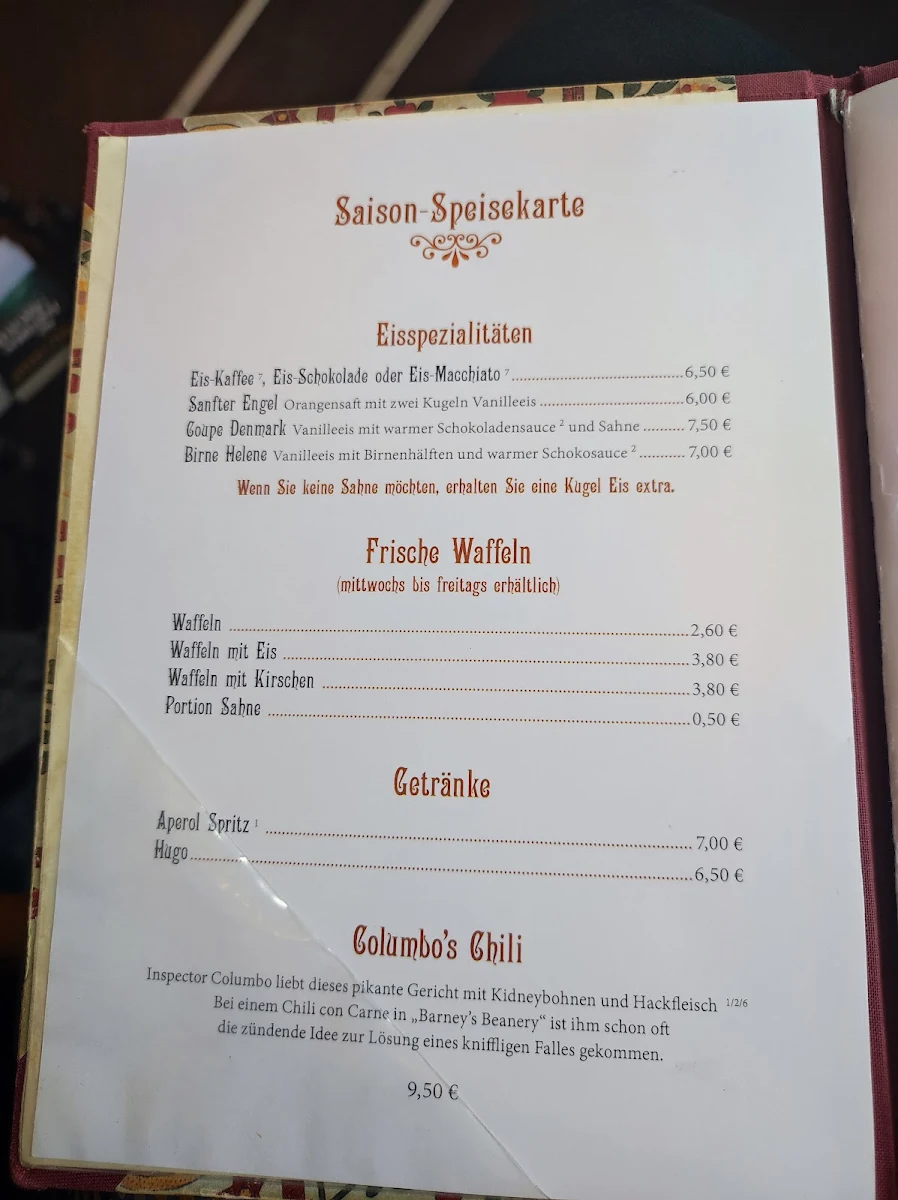 Speisekarte photo 2
