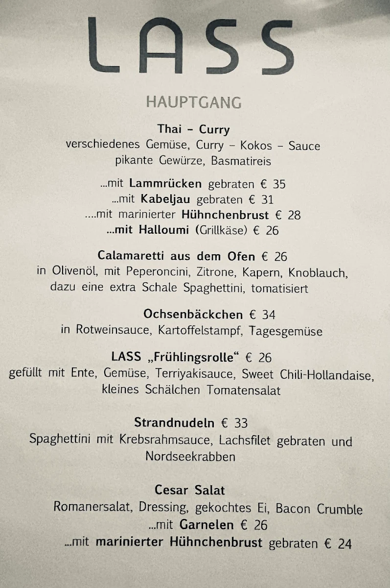 Speisekarte photo 1