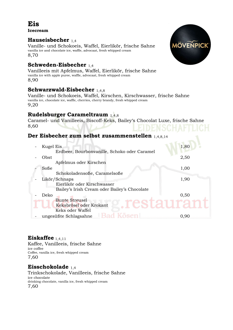 Speisekarte photo 5