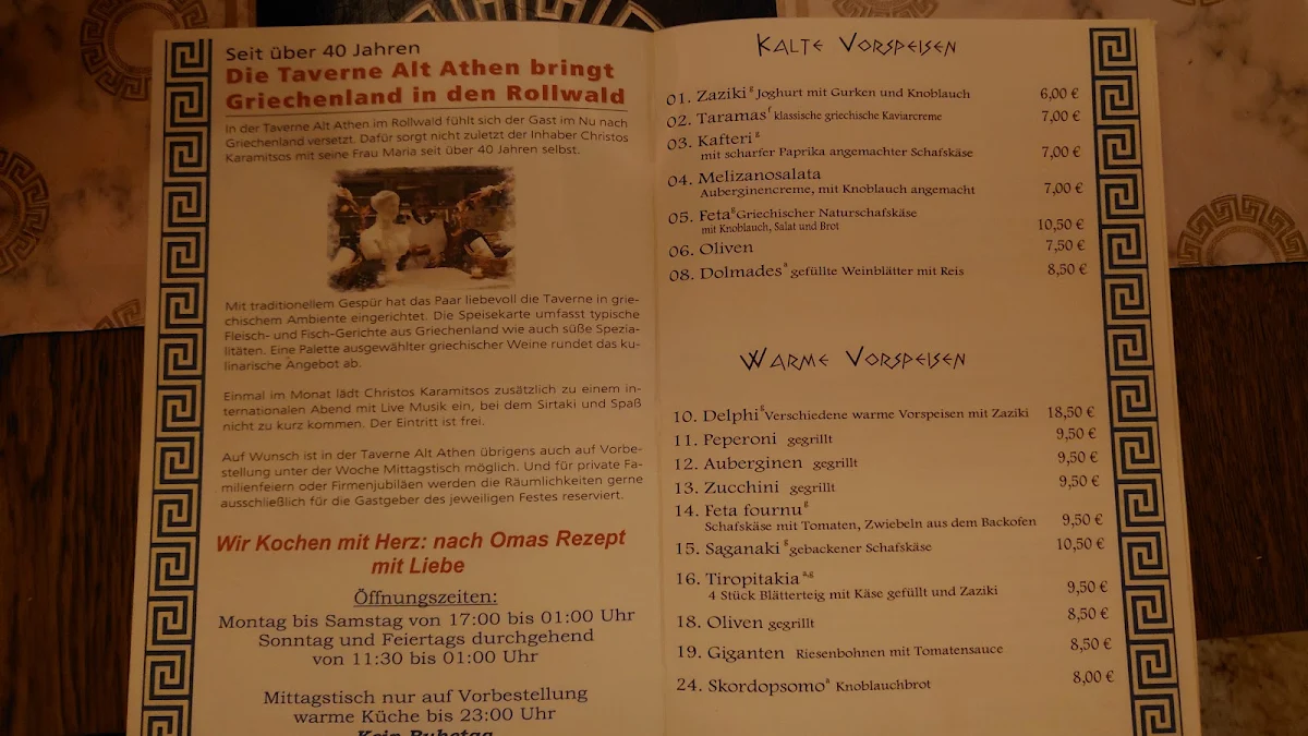 Speisekarte photo 1
