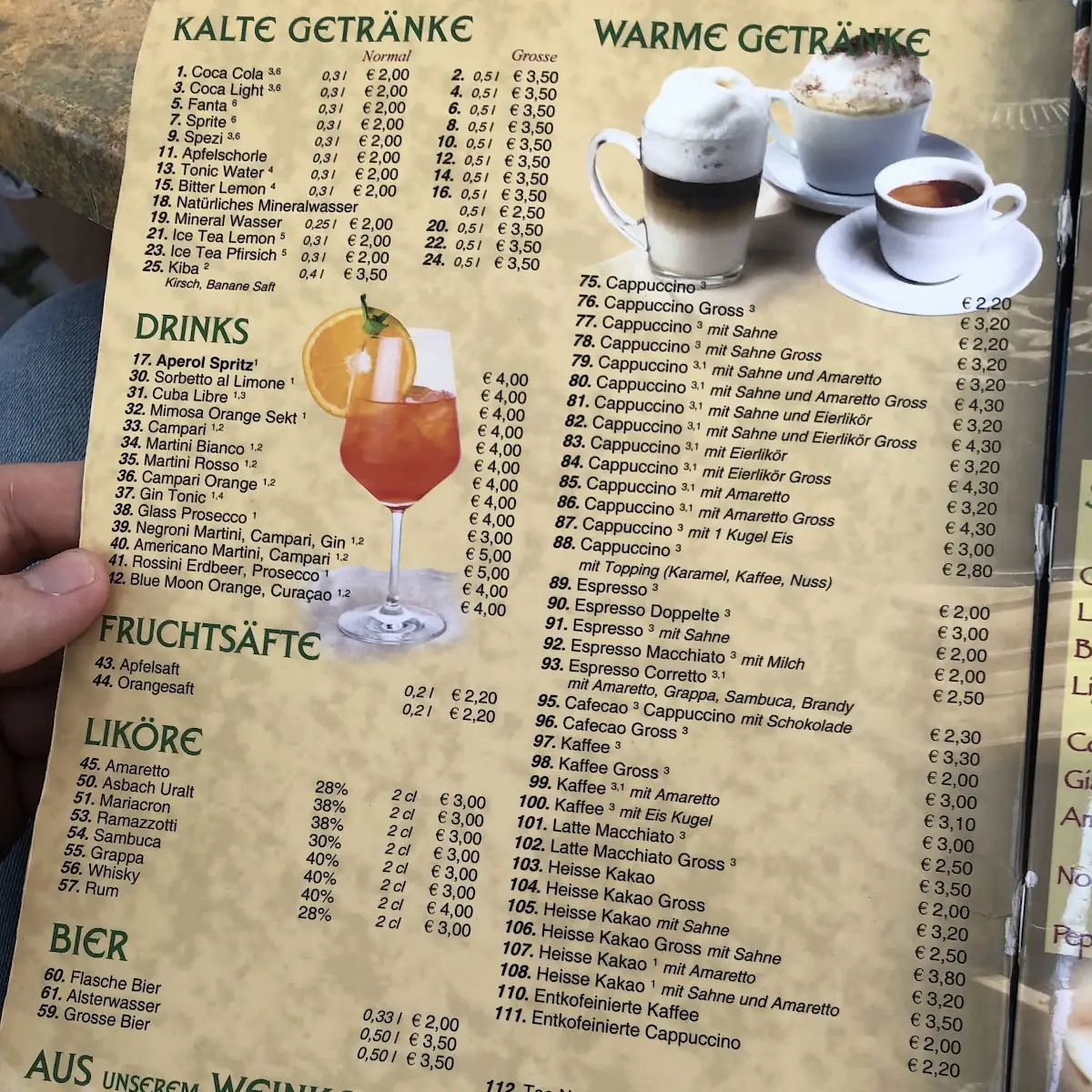 Speisekarte photo 2