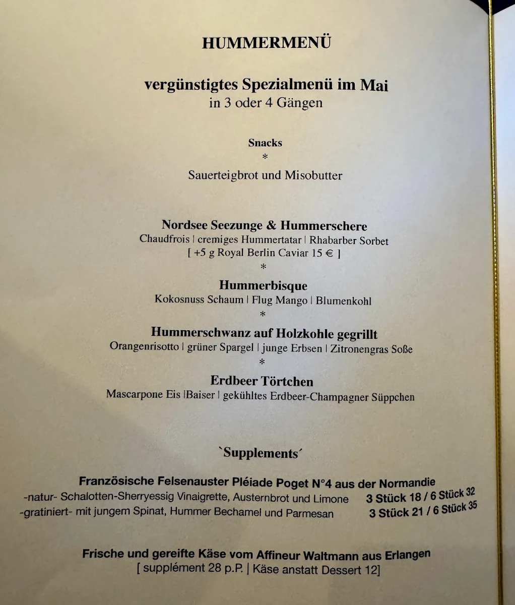 Speisekarte photo 1