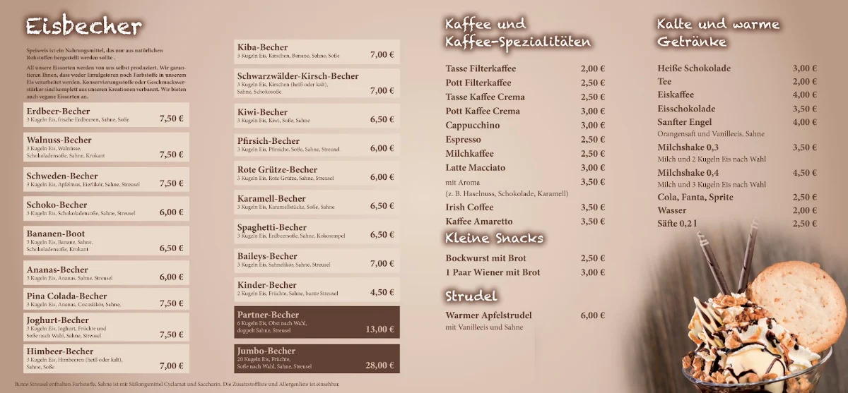 Speisekarte photo 1