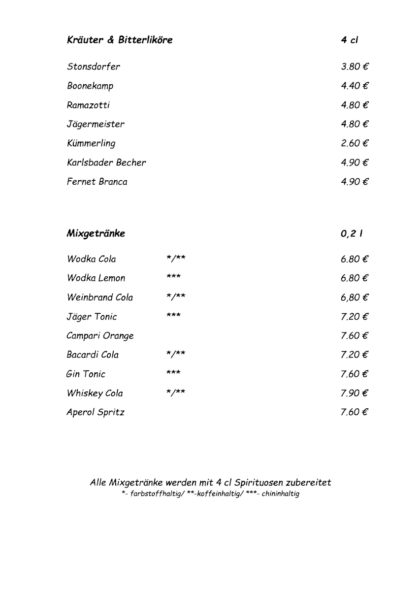 Speisekarte photo 4