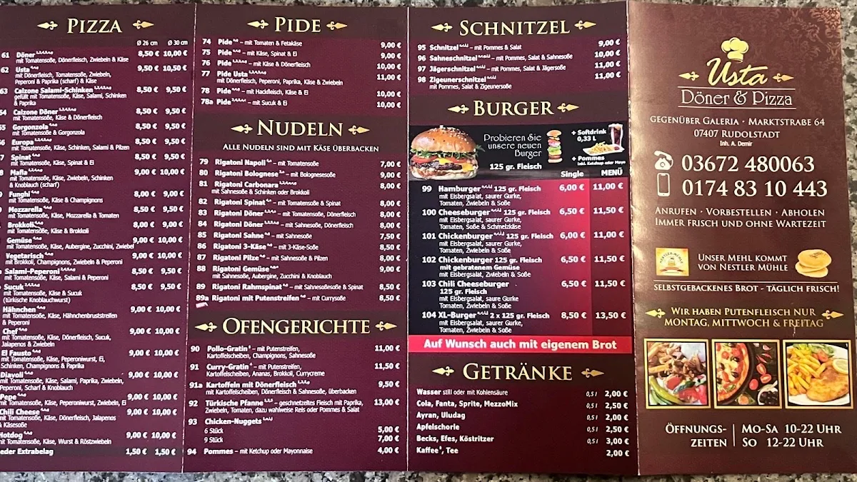 Speisekarte photo 1