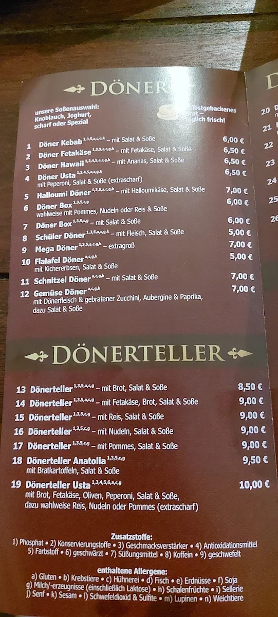 Speisekarte photo 10