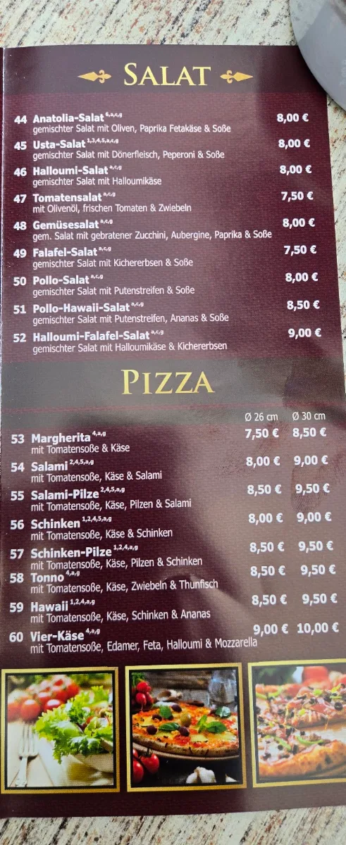 Speisekarte photo 4