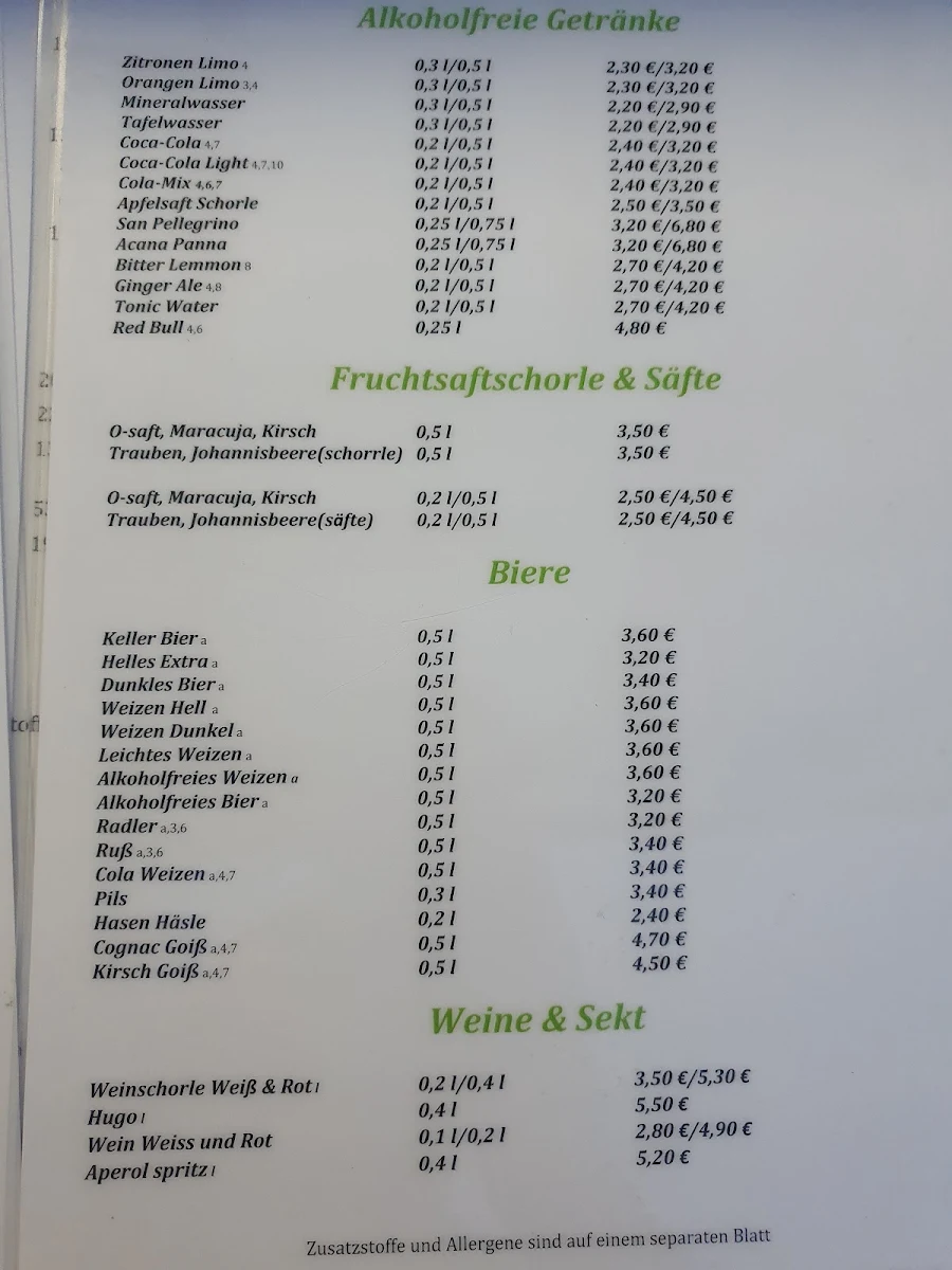 Speisekarte photo 5