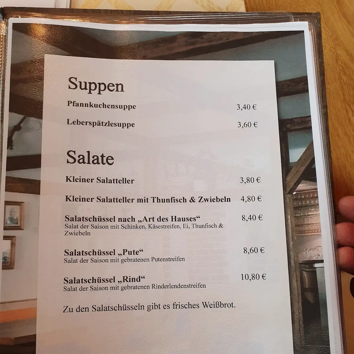 Speisekarte photo 6