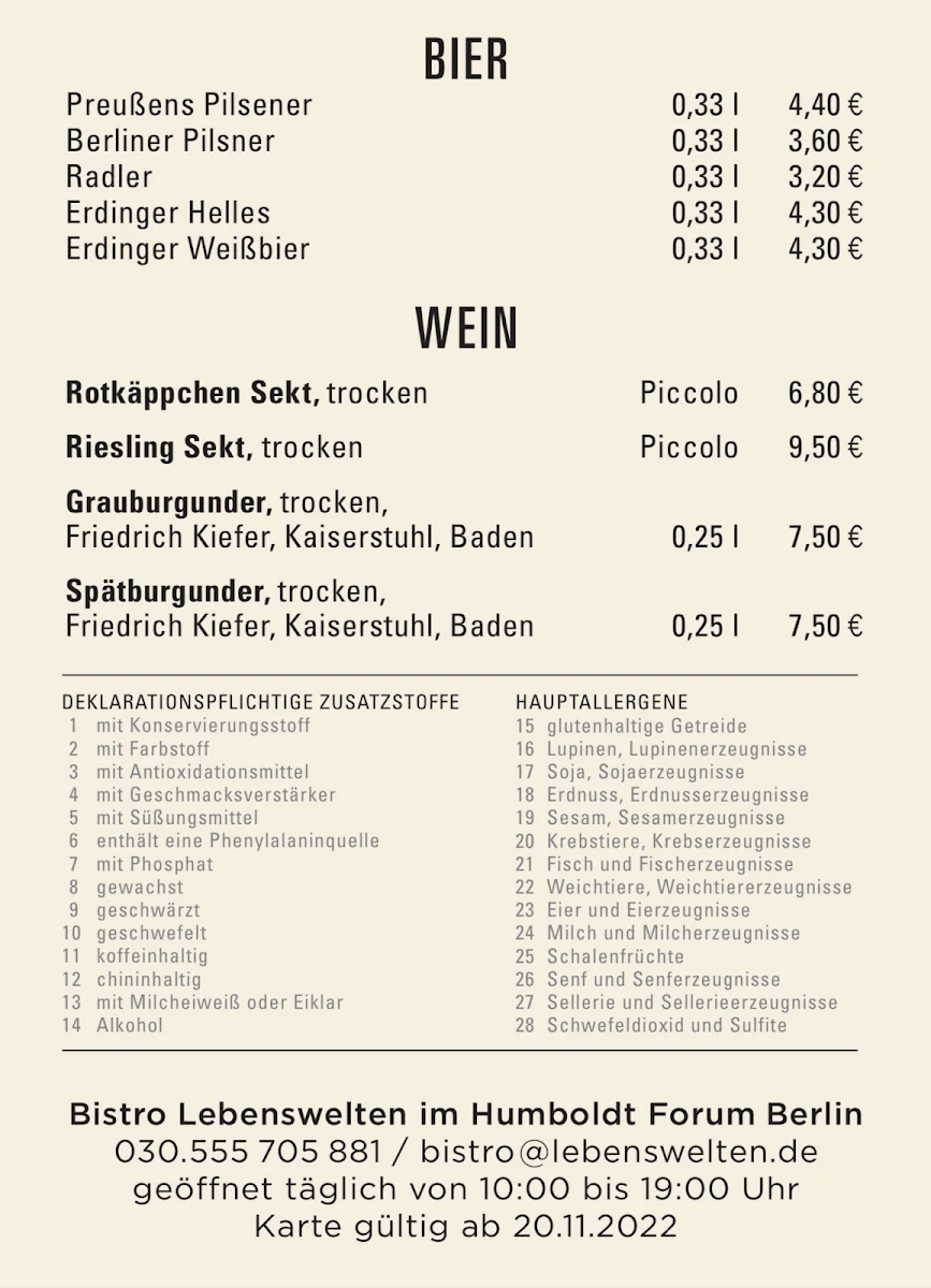 Speisekarte photo 4