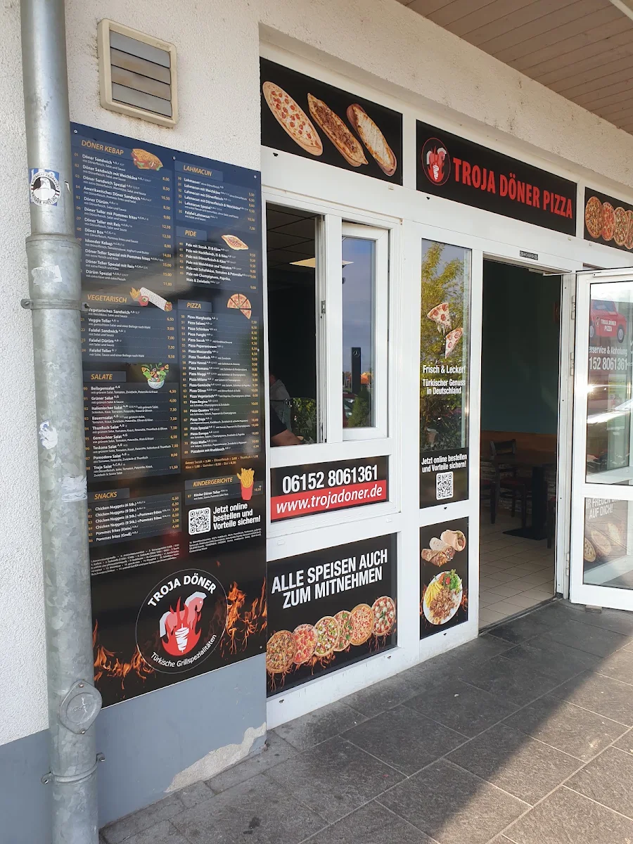 Speisekarte, Troja - Türkische Grillspezialitäten Büttelborn