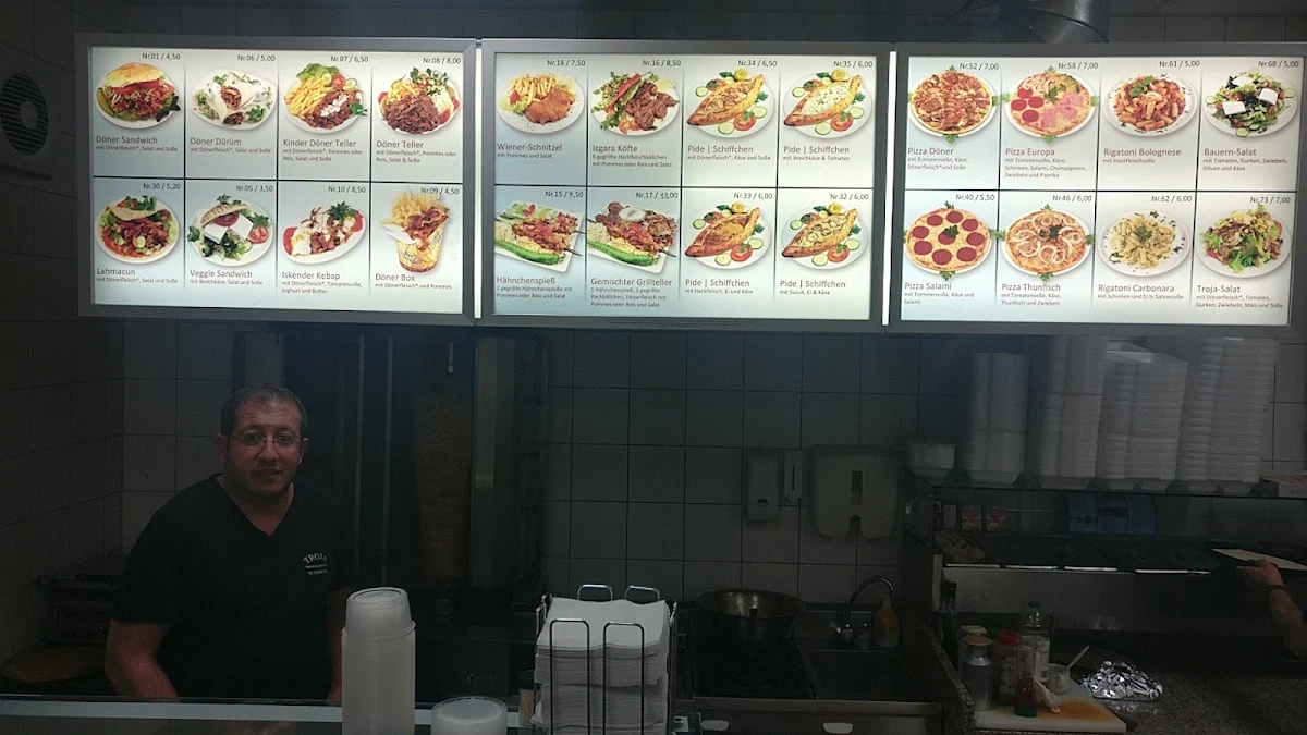 Speisekarte, Troja - Türkische Grillspezialitäten Büttelborn