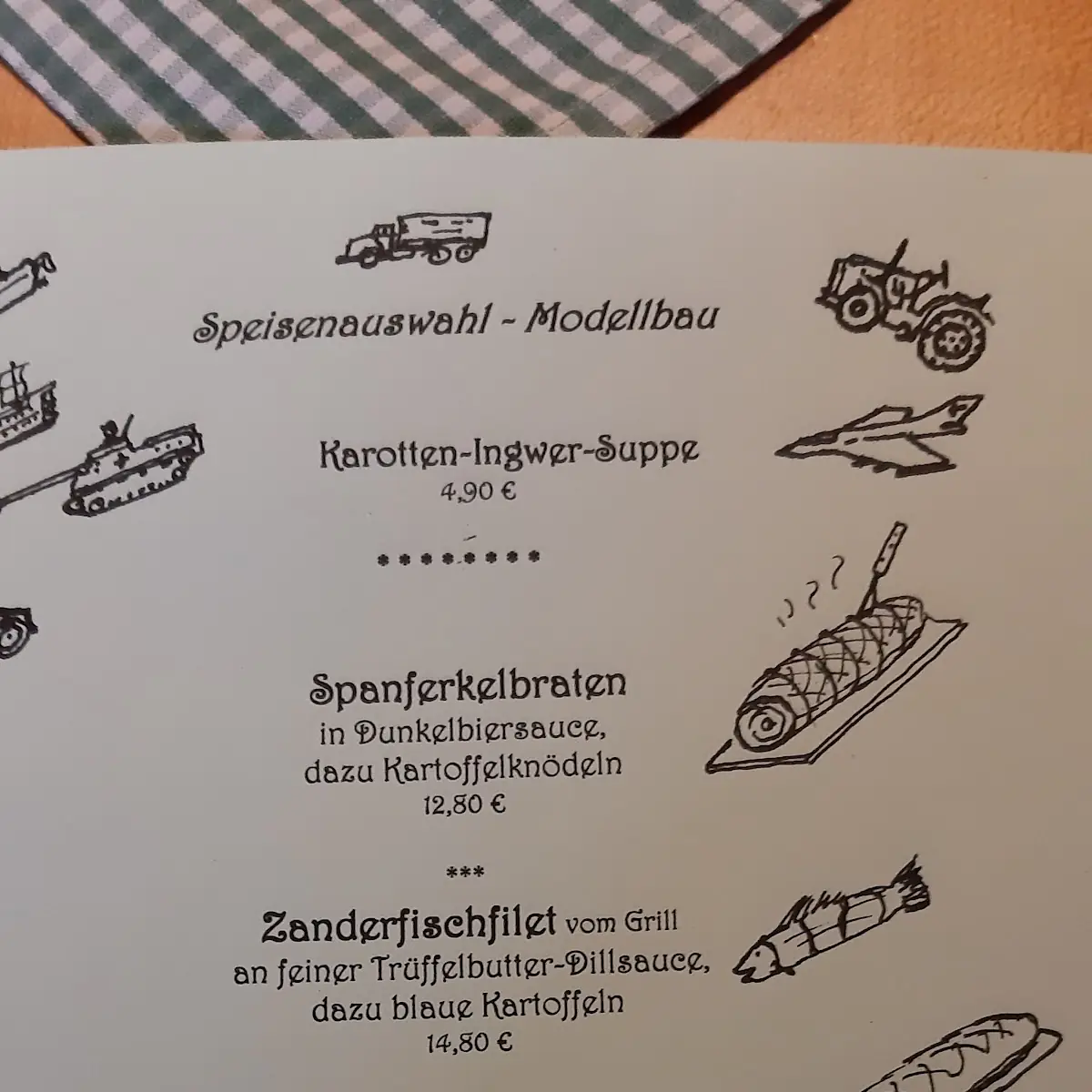 Speisekarte photo 5