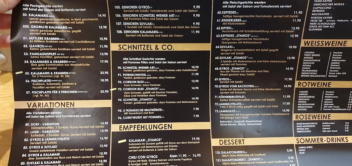 Speisekarte photo 1