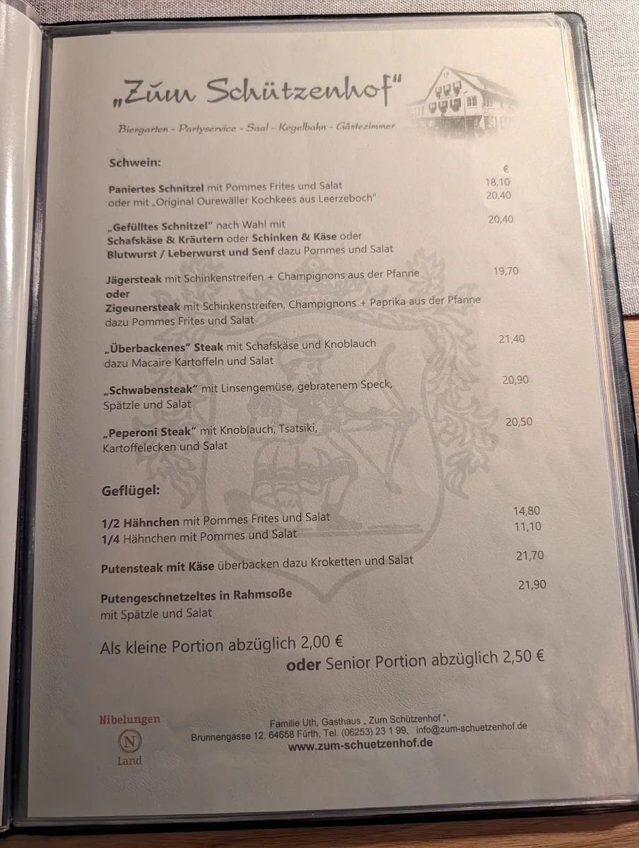 Speisekarte photo 1