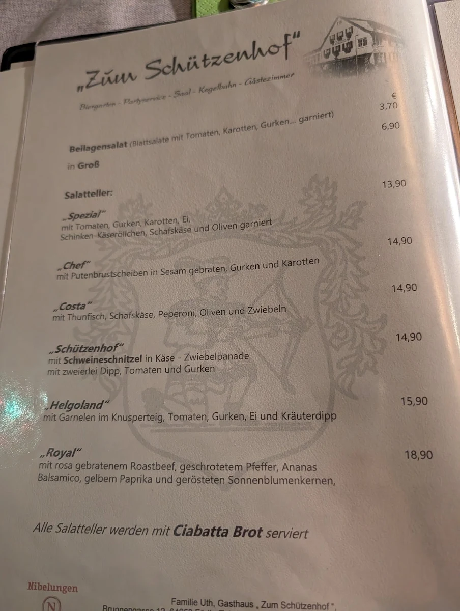 Speisekarte photo 2
