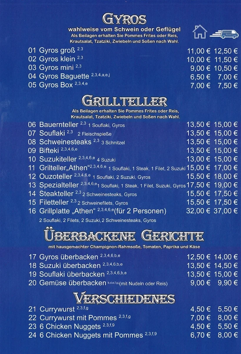 Speisekarte photo 1