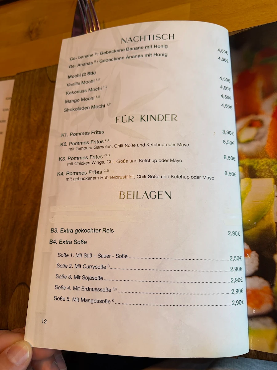 Speisekarte photo 2